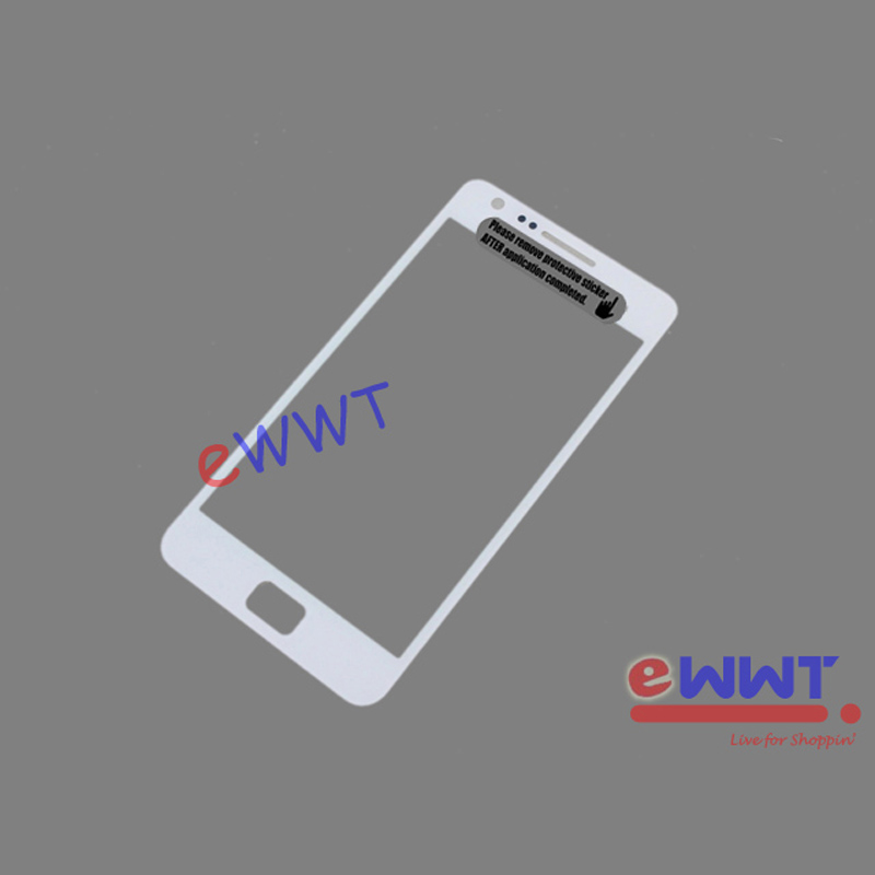   Galaxy S II White Cover Screen Glass Lens Repair Part ZVGS079  